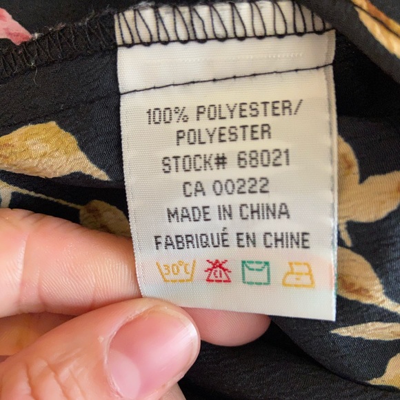 Vintage Floral Wrap Dress - Picture 4 of 4